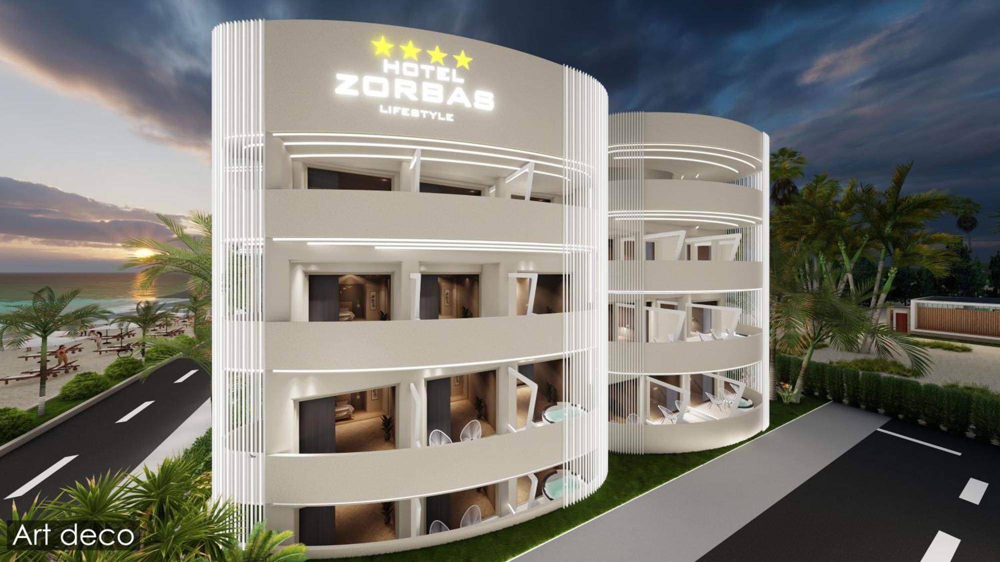 Zorbas Lifestyle Hotel ゲオルギオポリス エクステリア 写真