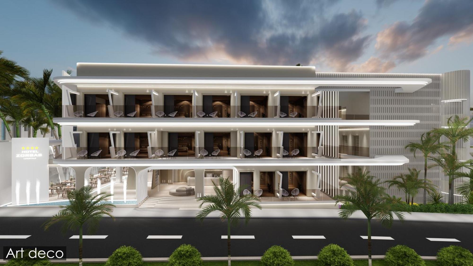 Zorbas Lifestyle Hotel ゲオルギオポリス エクステリア 写真